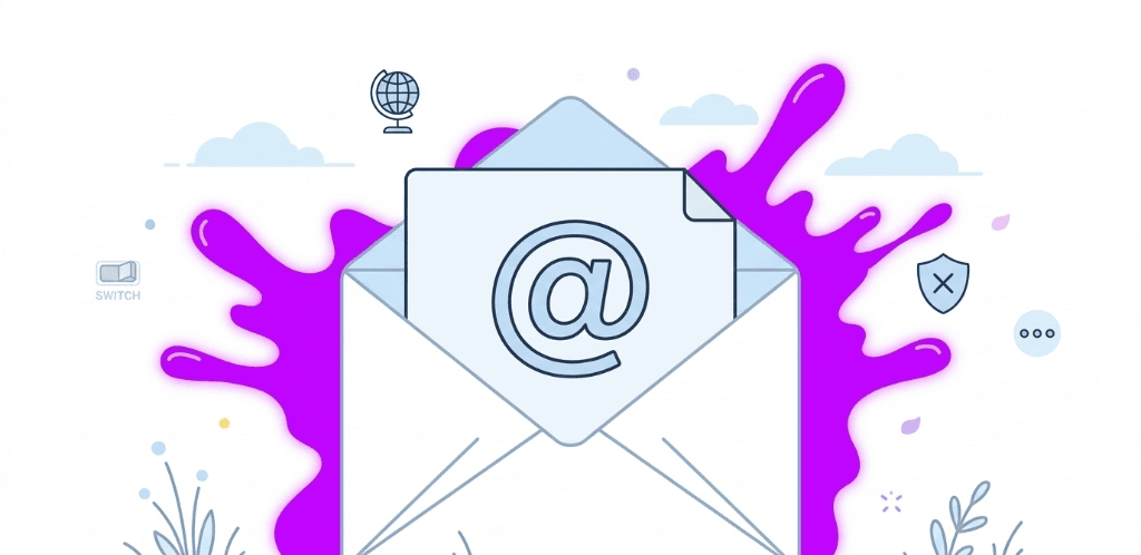 Email masking feature